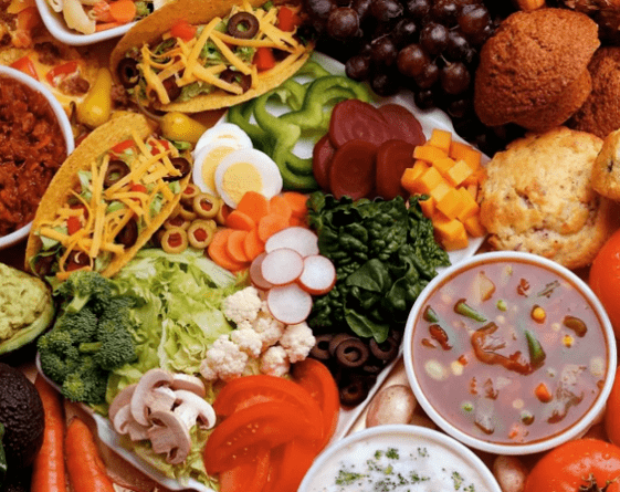 A variety of nutrition