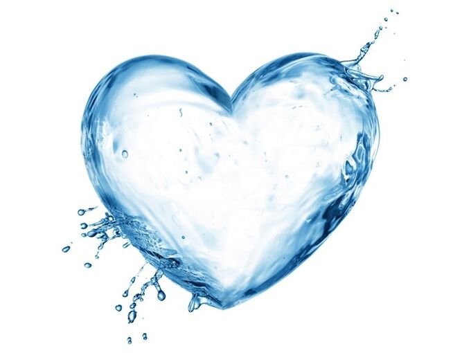 The heart is out of the water