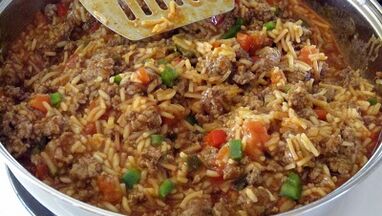 Preparation of dishes for a protein diet